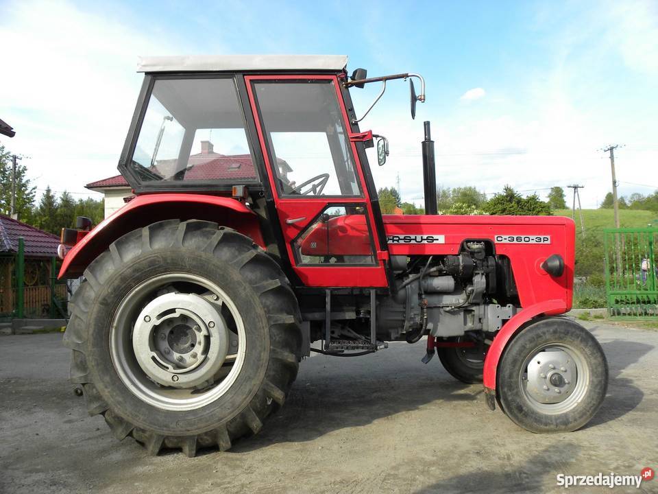 Sprzedam Ciągnik rolniczy URSUS C360 3P nieuszkodzony podkarpackie Sanok