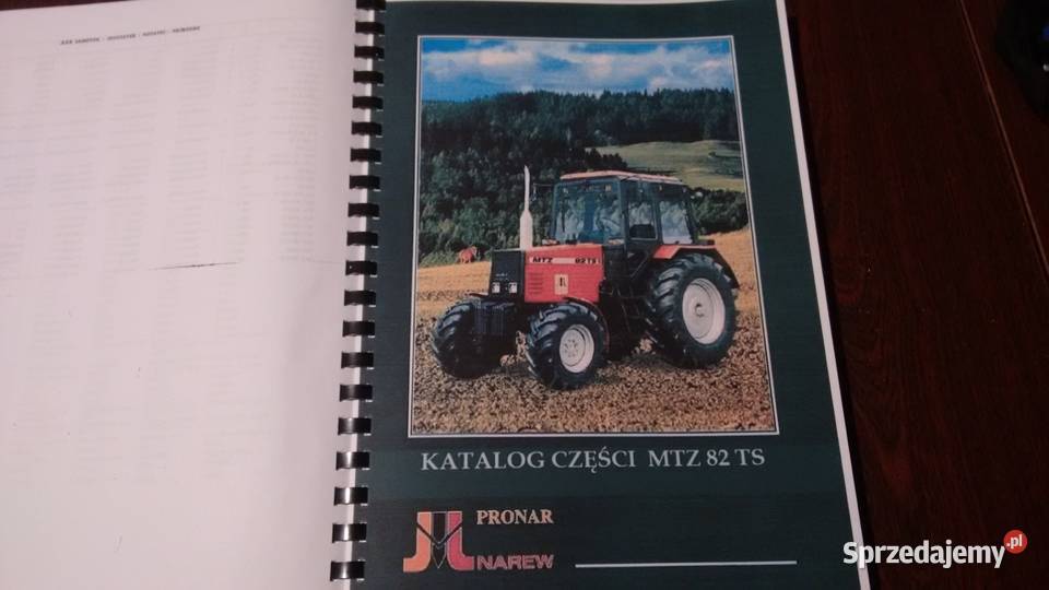 KATALOG CZĘŚCI Pronar MTZ 80 82 Dodatek MTZ 82 Rolnictwo Stalowa Wola