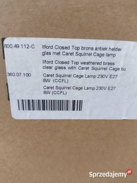 Lampa wisząca zewnętrzna TEKNA NAUTIC Ilford Lampy wiszące zachodniopomorskie Szczecin