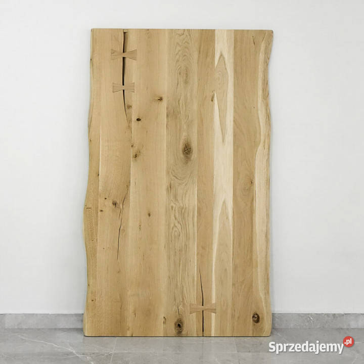 Blat dębowy do stołu RUSTWOOD surowy świętokrzyskie Chmielnik
