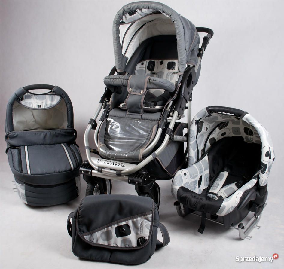 wózek 3w1 Vtravel śląskie Jasienica sprzedam