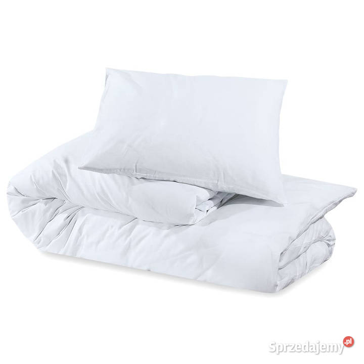 Zestaw pościeli biały 200x200 bawełna WM136159 Warszawa sprzedam