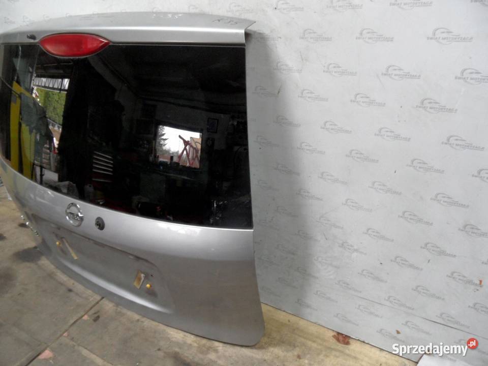 NISSAN NOTE I LIFT 10r klapa tył sprzedam