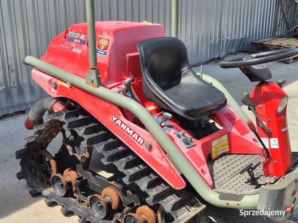 Traktorek traktor YANMAR AC10D 10 Glebogryzarka Małuszyn