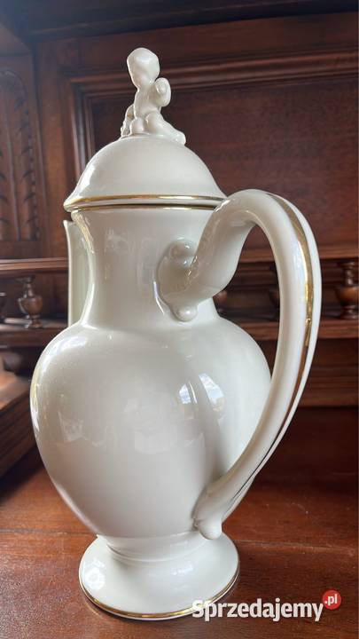 Dzbanek do kawy Z aniołkiem zamiast uchwytu Gdańsk sprzedam