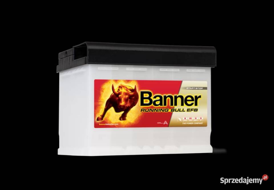 Akumulator Banner RUNNING BULL EFB 75Ah 730A osobowe Starogard Gdański