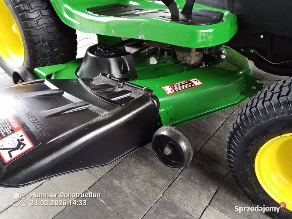 Traktorek kosiarka John Deere S170USA Sanok