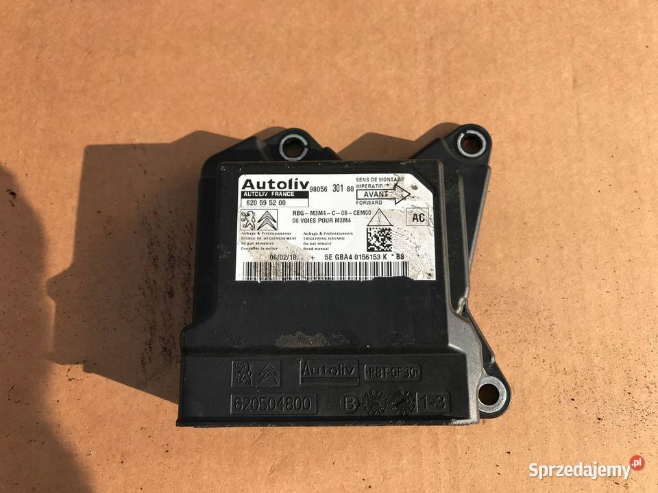 Naprawa sterownikow airbag wypadku Peugeot 307 Naprawa i warsztat małopolskie