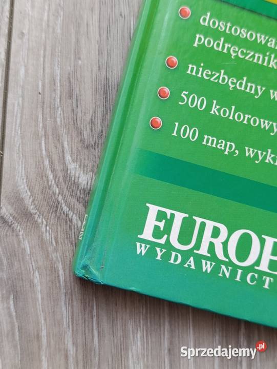 Atlas Przyroda szkoły podstawowej Borowicz Poradniki, albumy i reportaże
