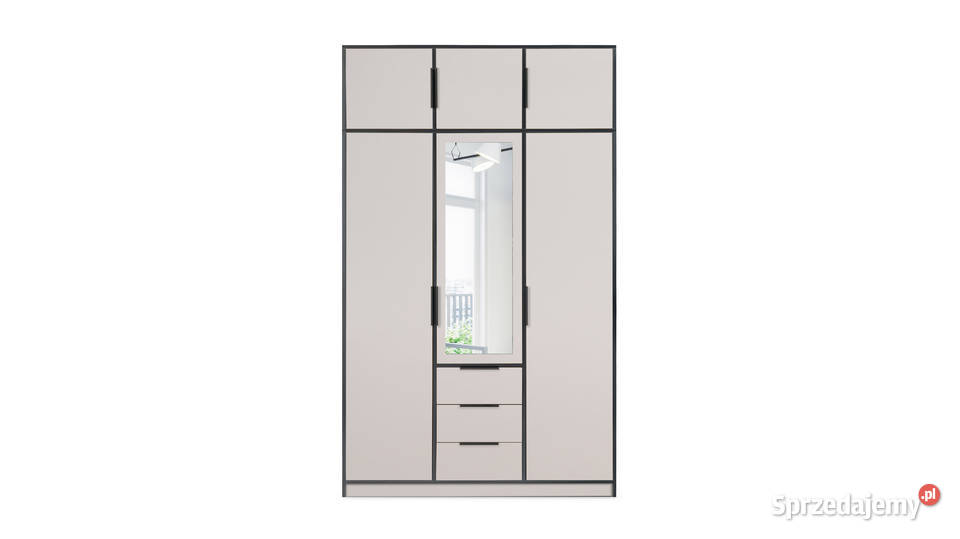 Szafa Lati 200x149x58 z opcją nadstawki 4kolory Szafy i garderoby Wieruszów