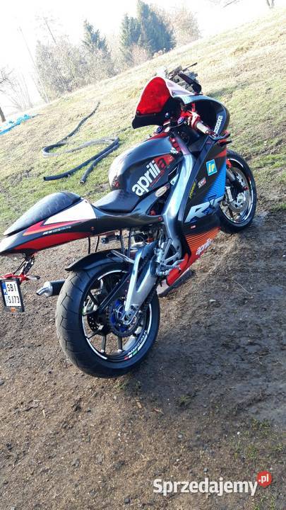 Aprilia rs 12550 zamienię czarny Bestwina