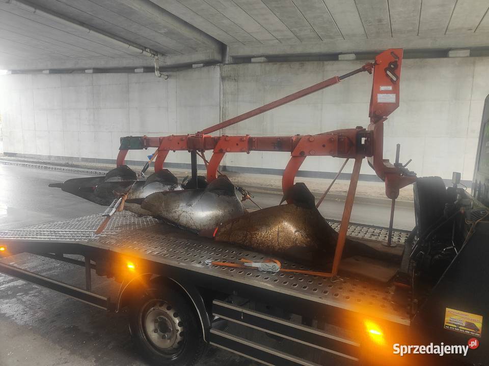 Pług 4 skibowy vogel noot Pługi Opatkowice Drewniane