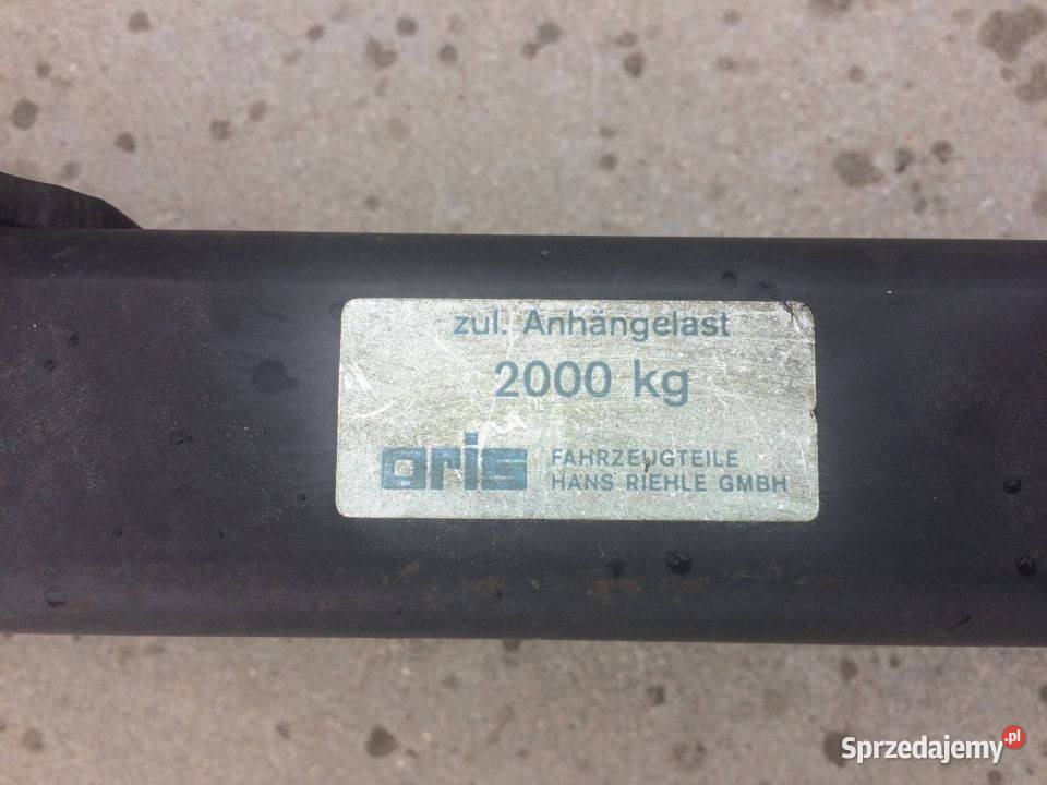 Belka Zaczep Hak Oris Typ F32 100 915 Mercedes Maszewo