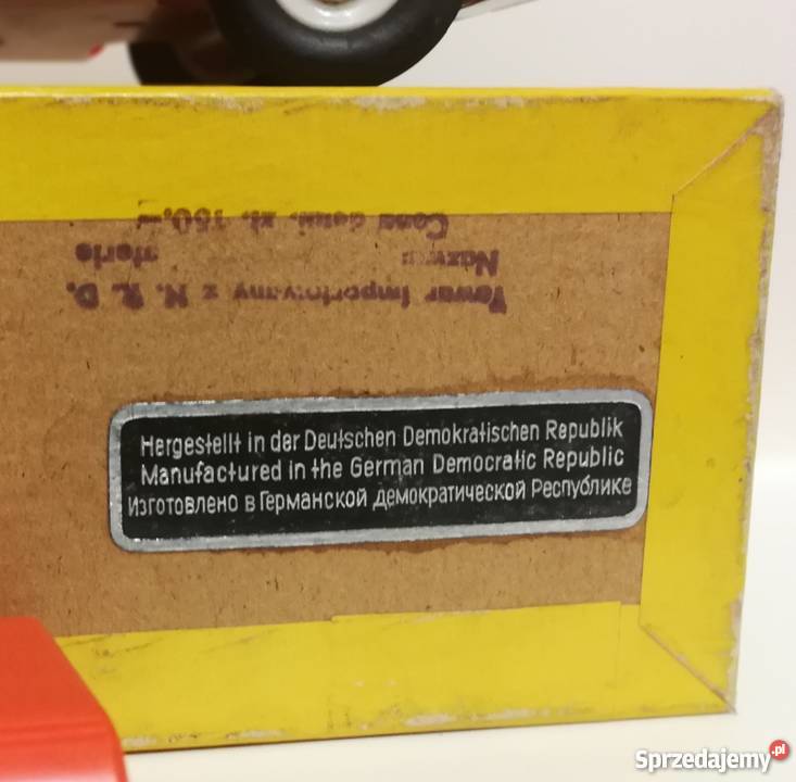 Wartburg 311 cabrio zabawka z Presu Katowice