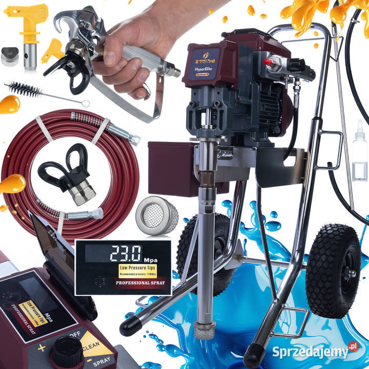 Agregat Malarski Zenthril Cyclone V 2500W 25MPa Ludźmierz