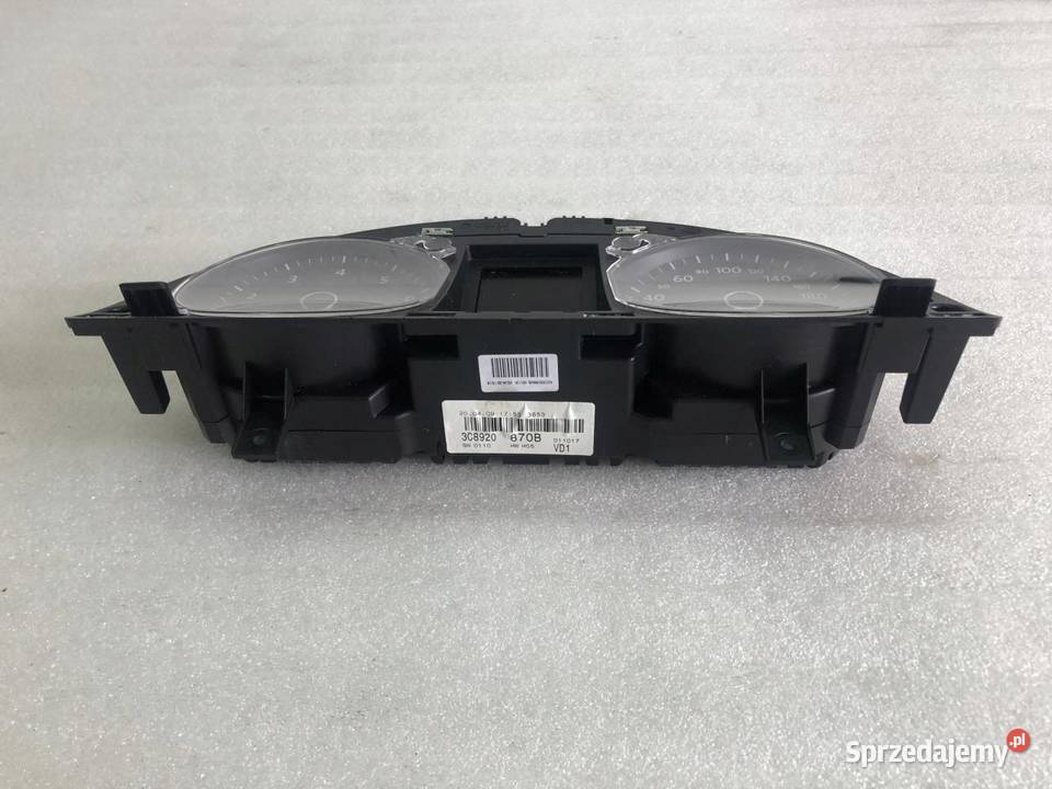 LICZNIK ZEGARY 3C8920870B VW PASSAT CC 20TSI osobowe