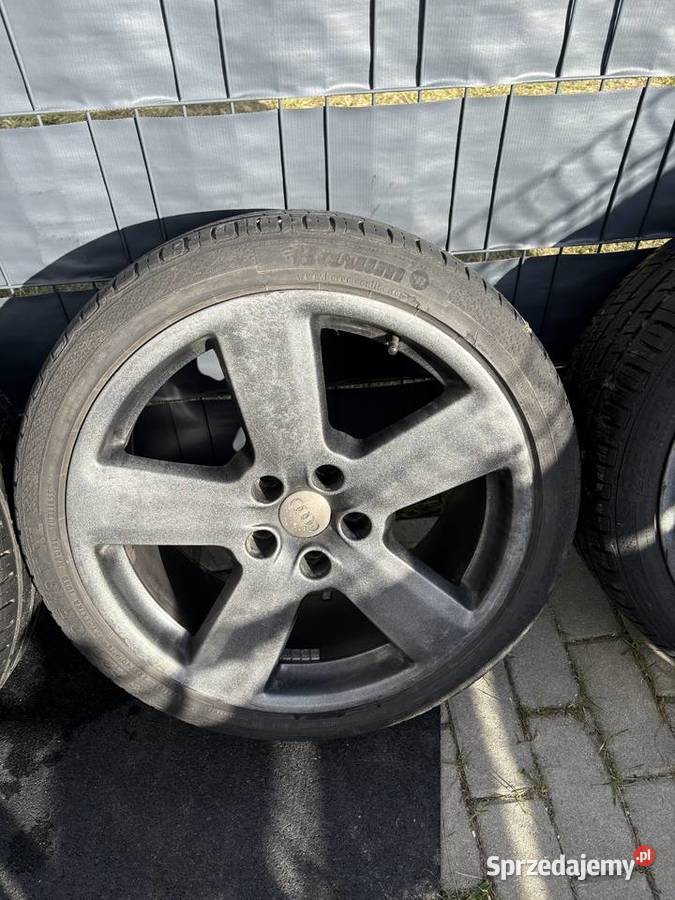 Alufelgi Ronal rs6 5x112 plus opony aluminiowe Samochodowe Miastko