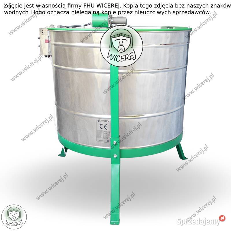 Miodarka elektryczna 6 ramkowa nierdzewna Jaśliska