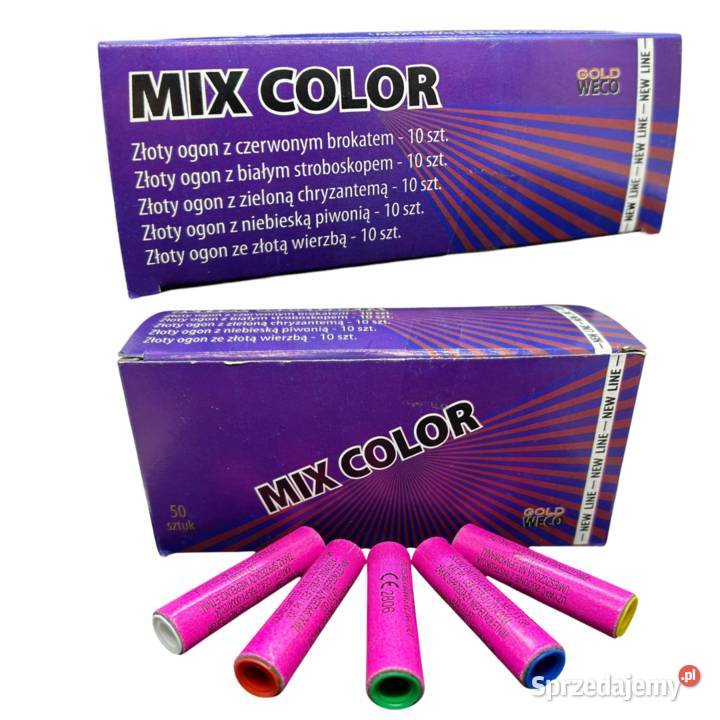 RACE PISTOLETOWE KOLOROWE MIX COLOR GWR30 GOLD Poznań