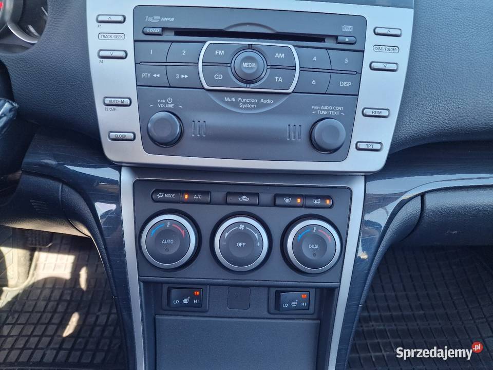 Mazda 6 18benz1właścicielbezRdzybezwypadkowa lakier metallic