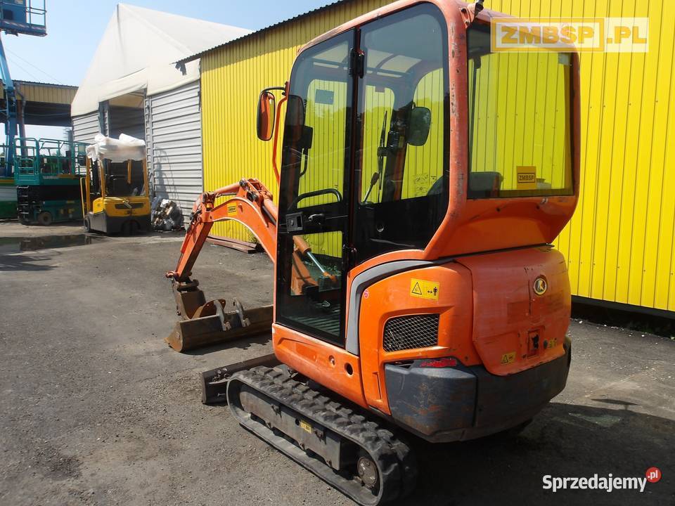 Minikoparka gąsienicowa Kubota KX0164 2 łyżki Pleszew