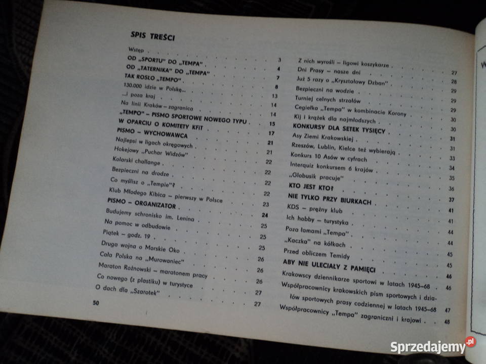 Tempo wydawnictwo jubileuszowe z okazji wydania Nowy Sącz