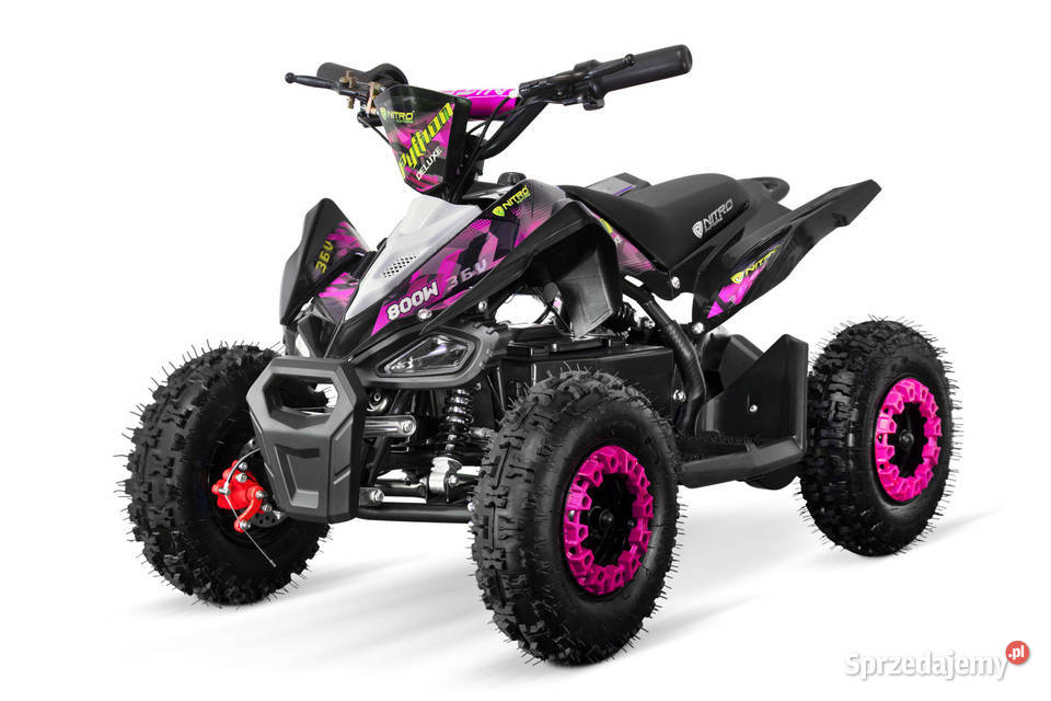 Python 800W 36V DELUX Elektryczny Quad Dziecka Alkomaty i ustniki lubelskie Lublin