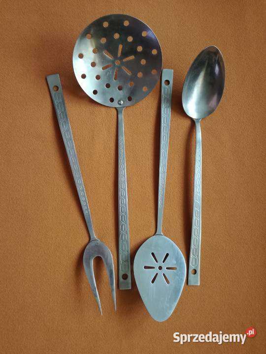 Zestaw stalowych przyborów kuchennych do Łódź