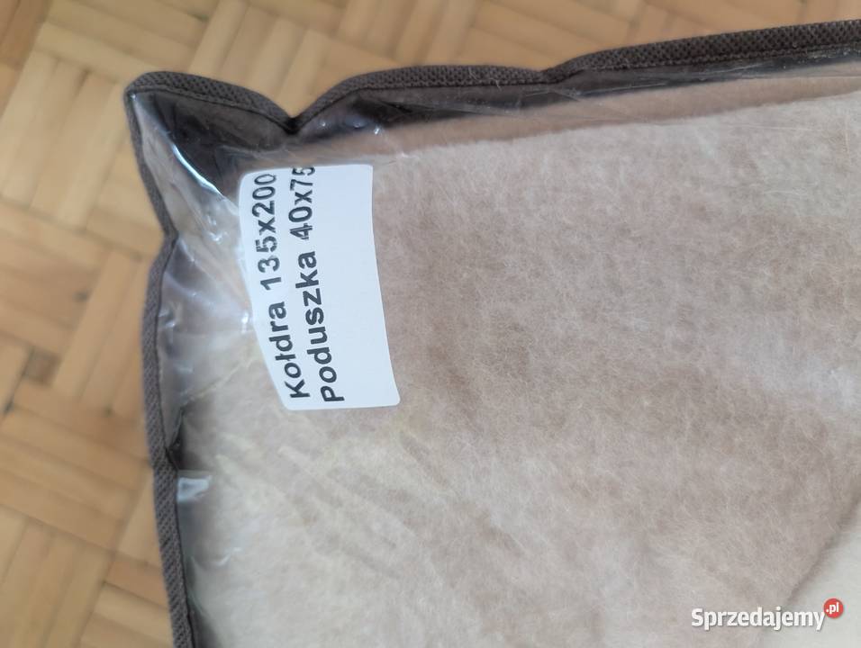 2x Zestaw kołdra i poduszka Prosense Woolmark Skoki