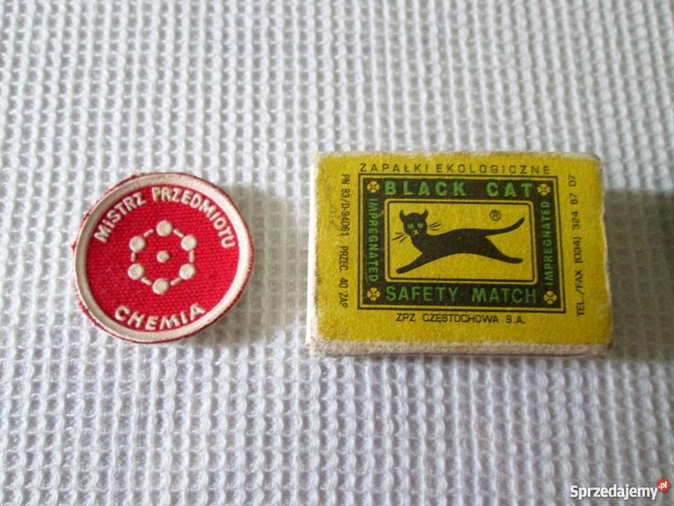 Naszywka tarcza Mistrz przedmiotu Chemia sprzedam