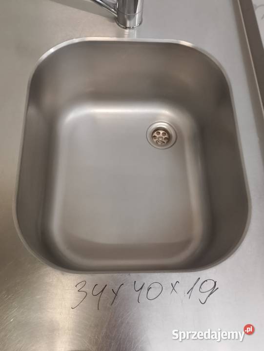 STÓŁ ZE ZLEWEMP I PÓŁKĄ 155X75X85 RANT TPL