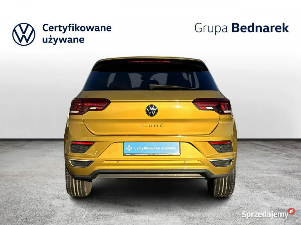 Volkswagen TRoc Bezwypadkowy Salon Polska Serwis Łódź sprzedam