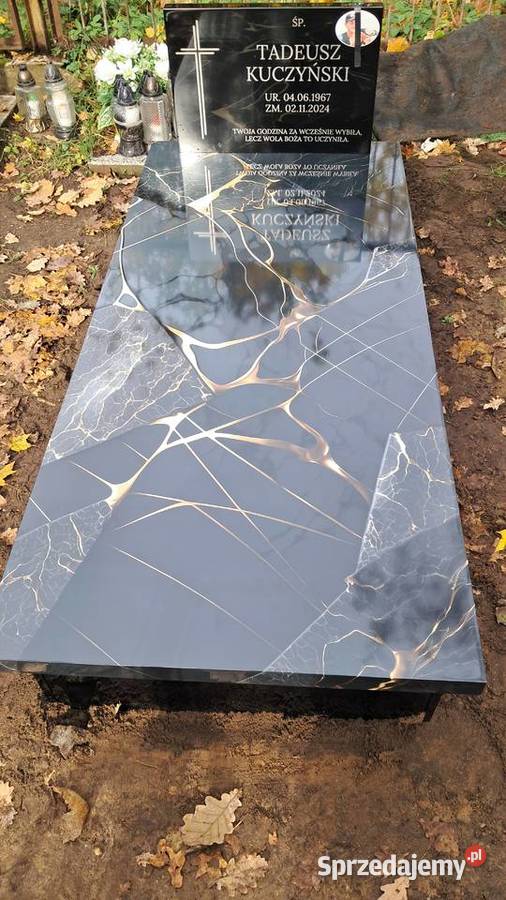 NAGROBKI POMNIKI Z KOMPOZYTU Pozostałe Nowe Grodziczno