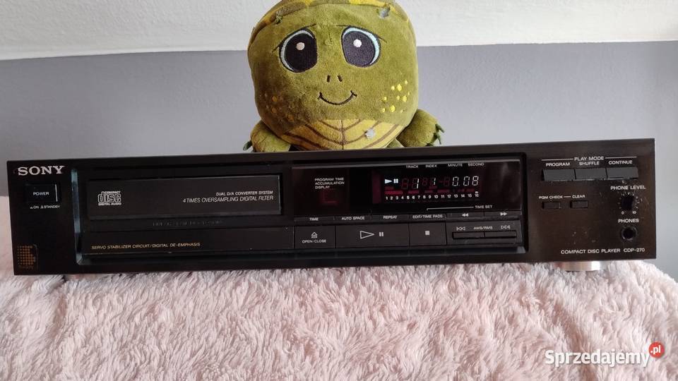 Odtwarzacz CD sony cdp 270 Odtwarzacze CD i MD Trzebuska