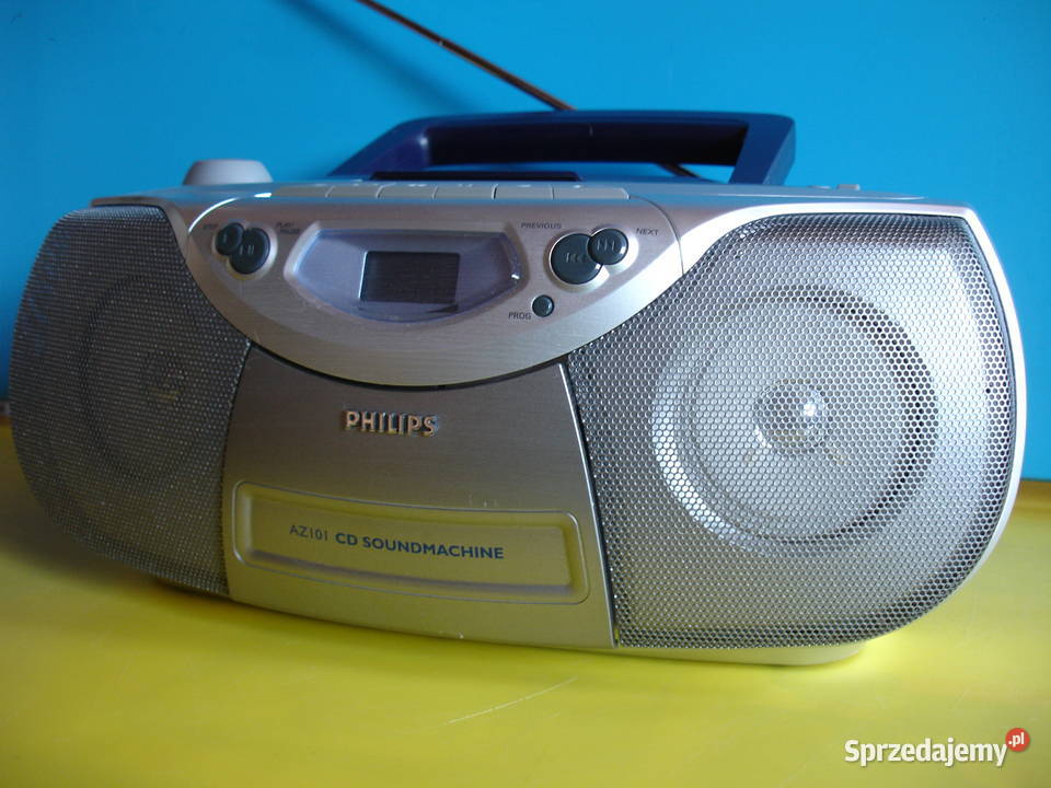 Radiomagnetofon PHILIPS AZ101 lubuskie Zielona Góra