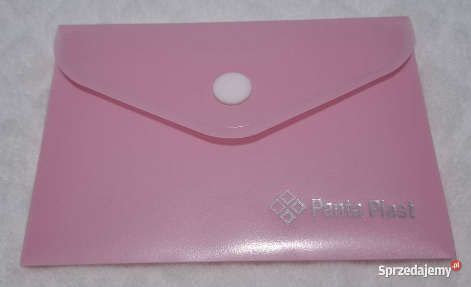 Koperta teczka na zatrzask Panta Plast różowa Czeladź sprzedam