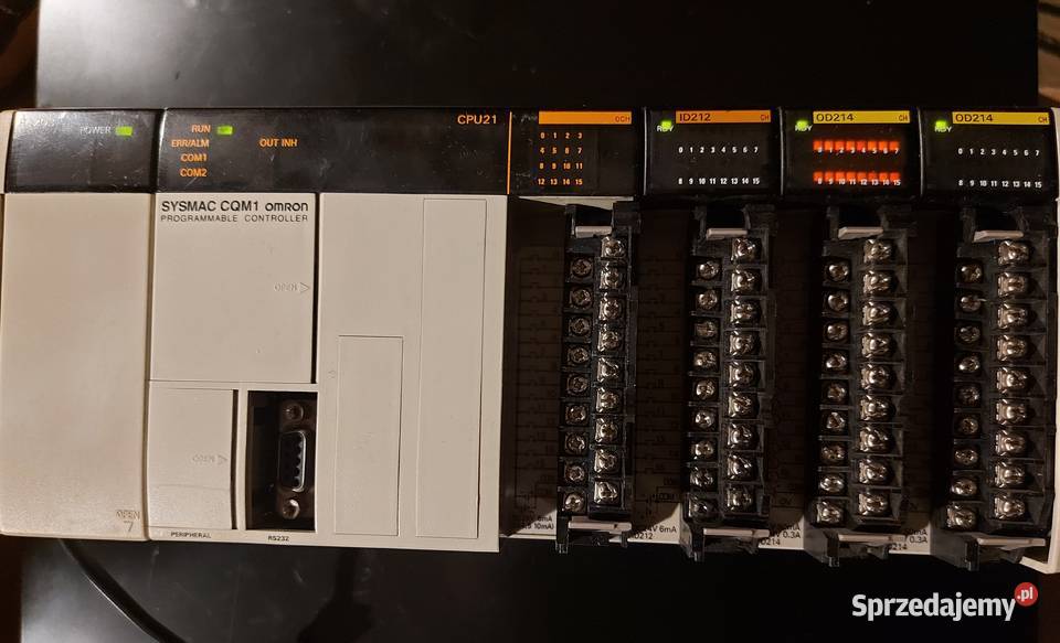 Sterownik PLC CQM1 CPU21 Omron kujawsko-pomorskie Bydgoszcz