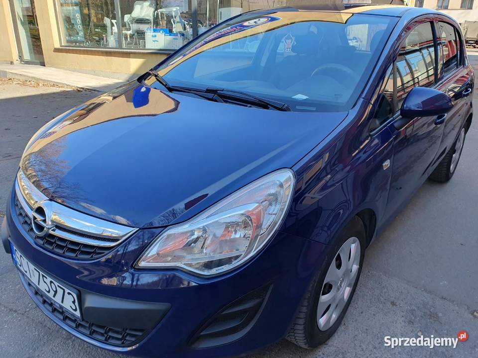 OPEL CORSA 12 EcoFLEX ECOTEC 2013 118 Ładny i nieuszkodzony Katowice