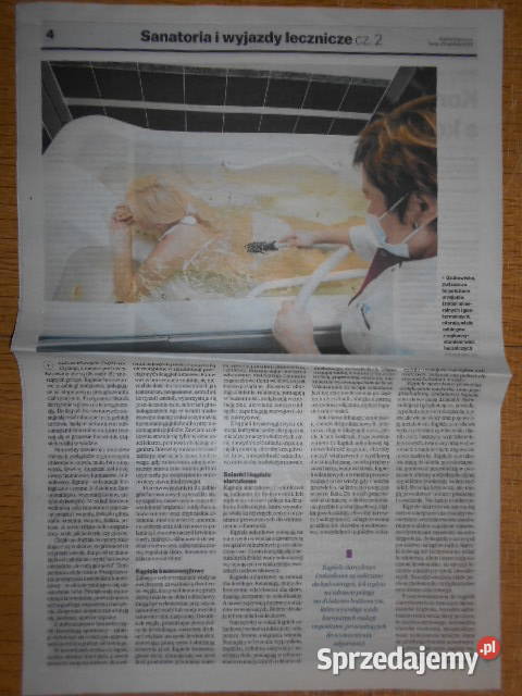 Sanatoria i wyjazdy lecznicze cz III Gazeta Parczew sprzedam