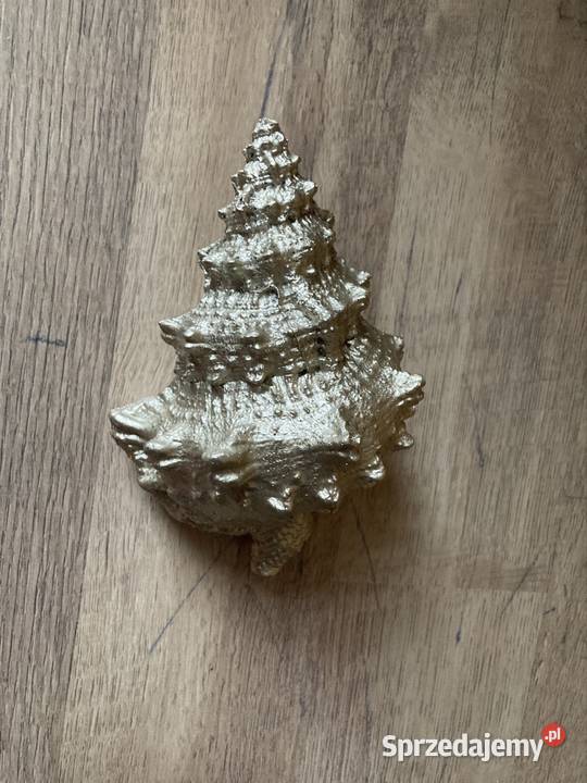 Figurka ozdobna srebrna muszla Warszawa