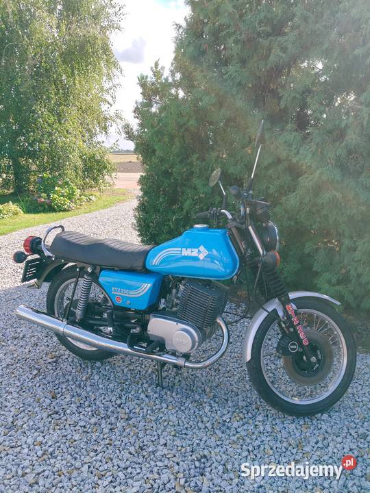 Motocykl MZ ETZ 250 1986r z dokumentami wielkopolskie Kalisz