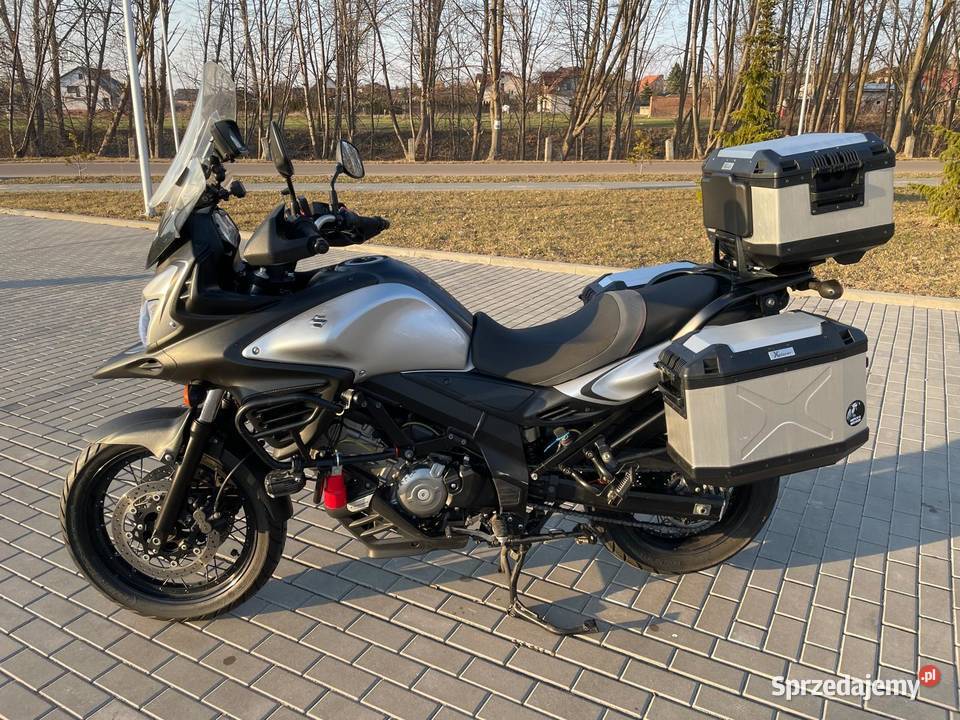 SUZUKI Vstrom DL650 XT 2016 3 kufry nawigacja mazowieckie Warszawa