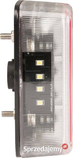 Lampa tylna zespolona LED 1W kwadratowa 12V