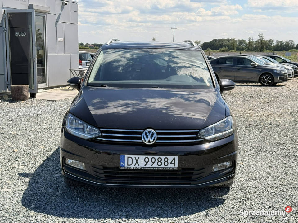 Volkswagen Touran 16TDI 110 2016r Highline ACC gniazdo AUX Wojkowice