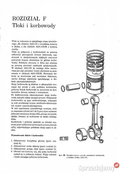 instrukcja PERKINS AD3152 UR C 3603P MF 255 Stalowa Wola
