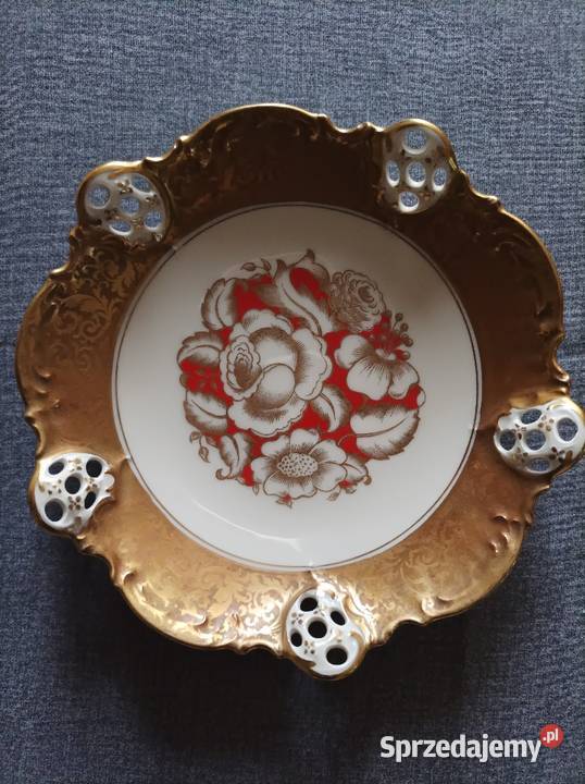 Porcelana Rosenthal Moliere BRABANT GOLD patera Węgorzewo