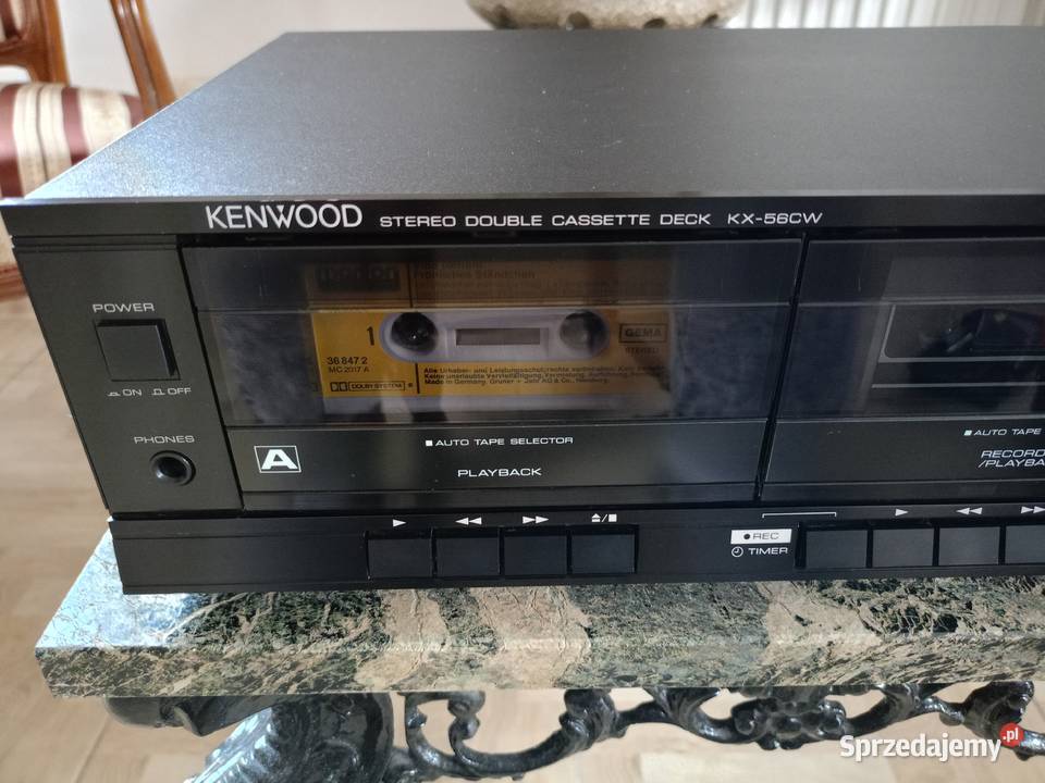 Deck KENWOOD KX56CW Japan Drawski Młyn
