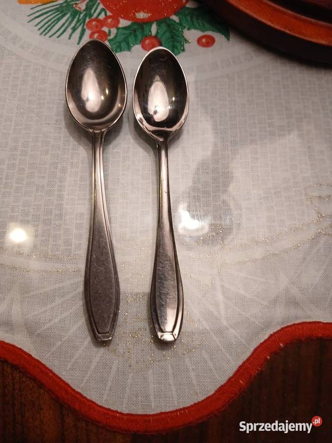 Łyżeczki do kawy sygnowane Gerlach różne