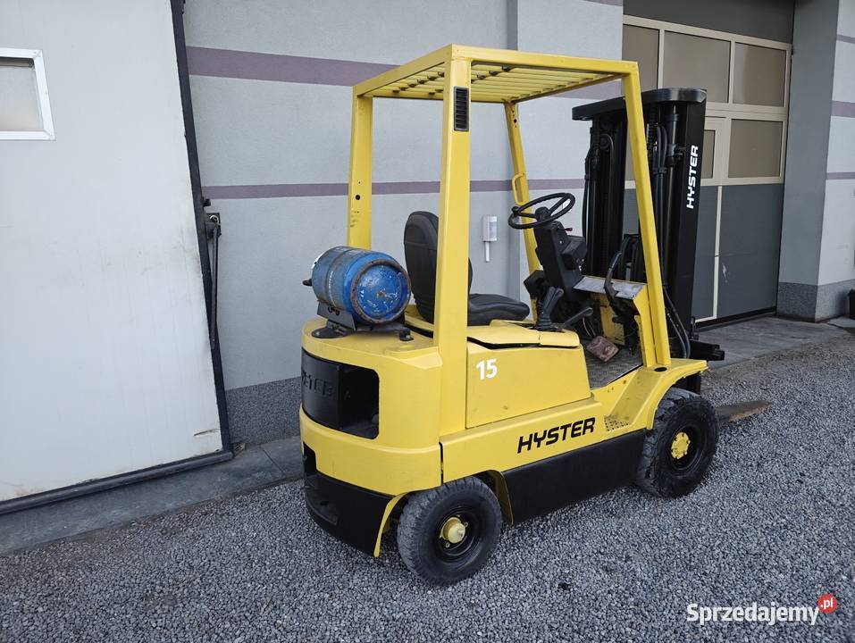 Wózek widłowy Hyster H150XM 15T Triplex Wolny