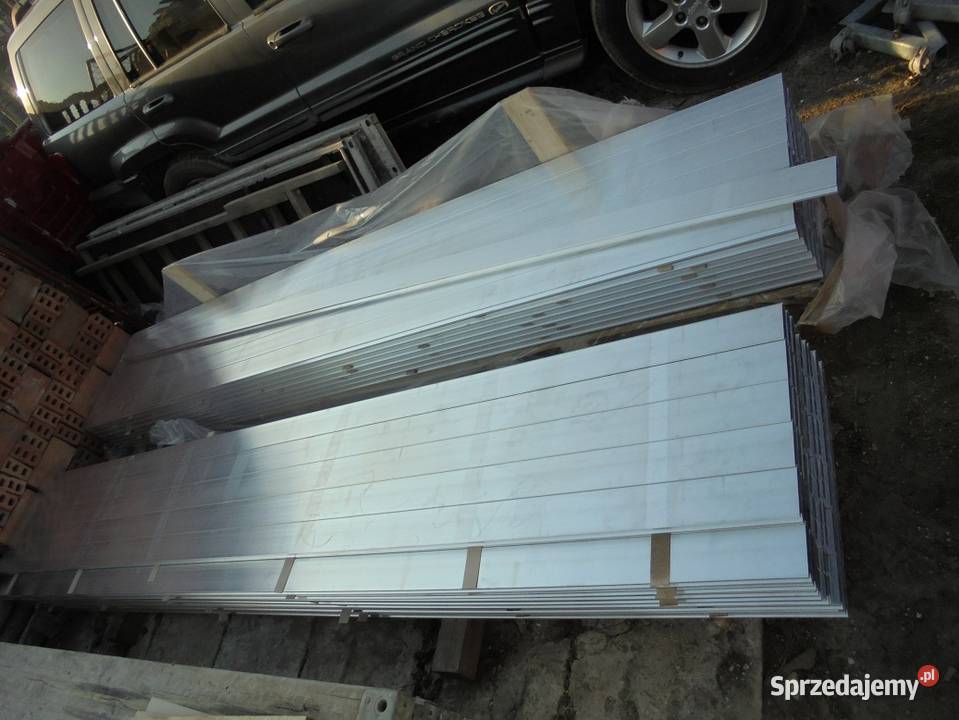 DESKI ALUMINIOWE NA BURTY PIÓROWPUST 32 m Wieluń sprzedam